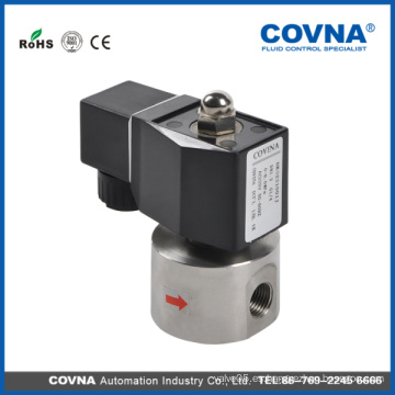 Válvula solenoide de alta presión de venta caliente de la CC 12V para el gas